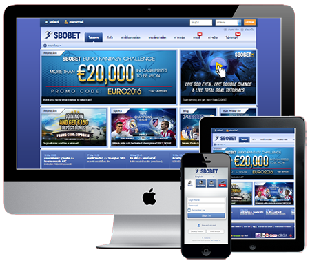 ลิงก์ทางเข้า SBOBET ผ่านคอมพิวเตอร์ Desktop Mode